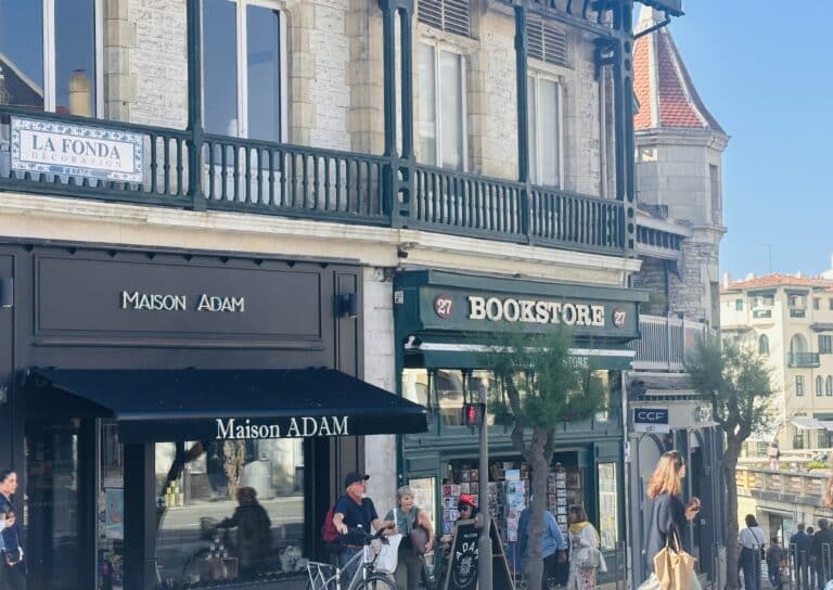 Boutique dans le centre ville de biarritz