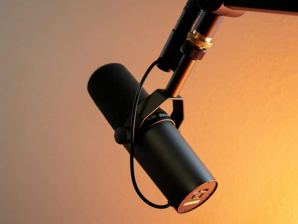 Micro de podcast