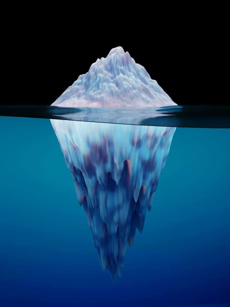 Iceberg performance cachée